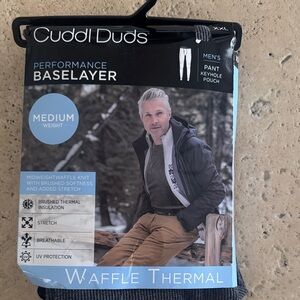 Cuddl Duds Men's Performance Baselayer Pants - Gray